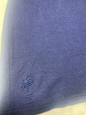 Lilly Pulitzer Navy One-Shoulder Ruffle Top thumbnail 6