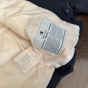 Champion black puffer damen jacket coat small thumbnail 6