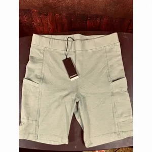 Monrow Biker Shorts w/Hip Pockets Olive - size M thumbnail 5