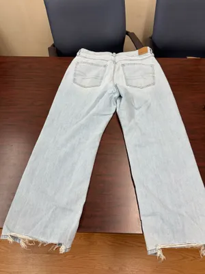 American Eagle Stretch Curvy Straight Jeans Size 12 Short thumbnail 4