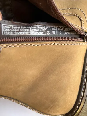 Josef Seibel Tan Chelsea Boots with Gray Panels thumbnail 3