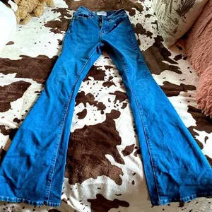 Flared Jeans Blue Size 00 thumbnail 1