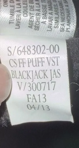 Old Navy Black Puffer Vest Size L/G/G thumbnail 3