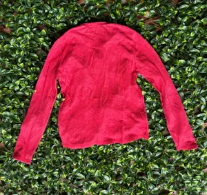 Hollister Henley Long Sleeve Ribbed Y2K size Small thumbnail 2
