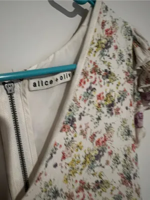 Alice‎ + Olivia Mariska Floral Romper Dress thumbnail 11