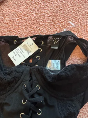 Windsor black corset top  thumbnail 3