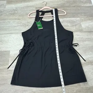 Halara NEW Breezeful Drawstring Quick Dry Mini Hiking Active Dress in Black Size Medium thumbnail 10