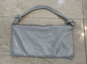 Princess Polly Rhinestone Silver shoulder Mini Bag thumbnail 2