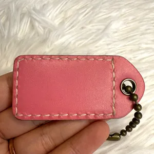 2.5" y2k COACH Fob Bag Charm Hang tag Hangtag thumbnail 2