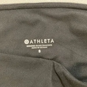 Athleta Black Ruched Ankle Jogger Pants Women’s Size Small thumbnail 4