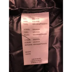 Calvin Klein Puffer Jacket Womens Medium‎ Black Sorona Insulated Lightweight thumbnail 7