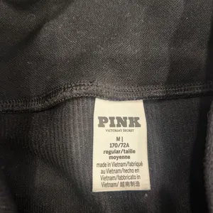 Victoria's Secret PINK Black Athletic Leggings Size Medium thumbnail 3