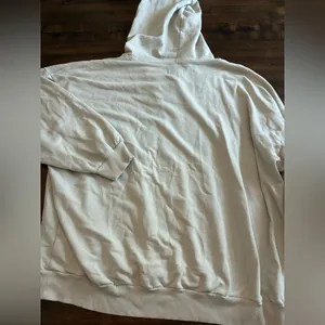 American Eagle Sweatshirt Women’s XL Jegging Fit Tan Hoodie Tie Up Drawstring thumbnail 3