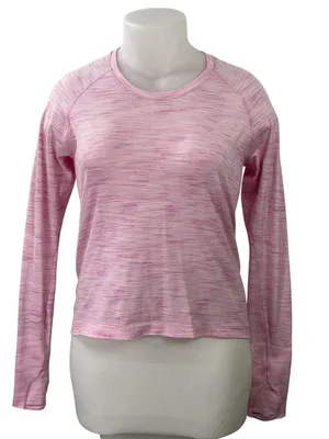 Lululemon Swiftly Tech 2.0 Race Pink Long Sleeve Activewear Tee T-Shirt Top 14 thumbnail 1