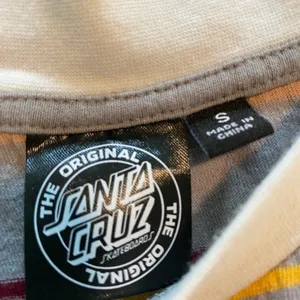 Santa Cruz striped cut off crop crew neck thumbnail 4