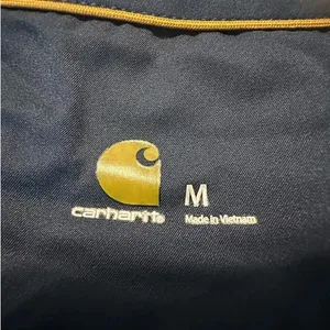 Carhartt Force Cross Flex Scrub Top Size Medium Navy Scrubs Healthcare thumbnail 5