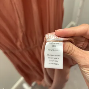 Grade & Gather Dusty Rose V-Neck Flutter Sleeve Tiered Midi Dress thumbnail 6