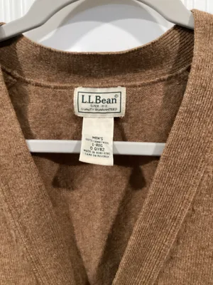 Vintage L.L. Bean Sweater Wool Cardigan thumbnail 2