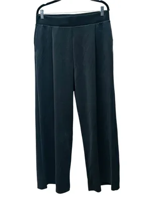 Ododos Women’s Wide Leg High Rise Pants Black Size XL Stretch Pull-On thumbnail 2