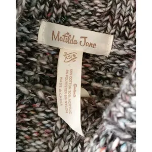Matilda Jane Turtleneck Sweater Dolman Sleeve‎ Chunky Size XS/S Evening Stroll thumbnail 4
