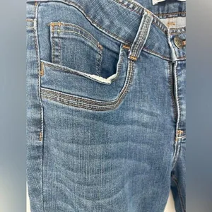 Riders Lee mid rise bootcut blue jeans size 8‎ petite thumbnail 5