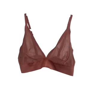 ✨SOMA Mesh Triangle Sz Medium Bra Bralette With Get-A-Grip Straps in Clay Rose✨ thumbnail 4