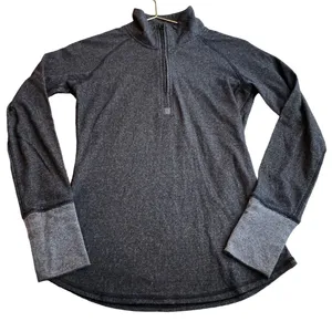 Kavu Women's S 1/4 Zip Pullover Charcoal Gray Lightweight‎ Outdoorsy Gorpcore thumbnail 1