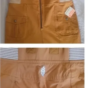Free People New Cascade jumpsuit In the color Amber. Size:S thumbnail 7
