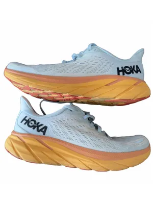 HOKA Women's Clifton 8 Running Shoes – Summer Song Ice Flow Size 8.5 thumbnail 2
