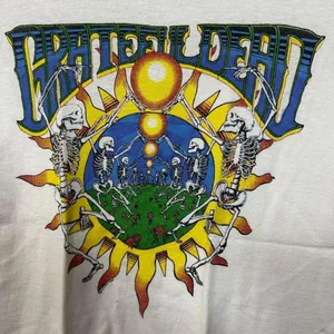 Grateful Dead Uncle Sam Sunshine 1991 Summer Tour Tee XS thumbnail 2