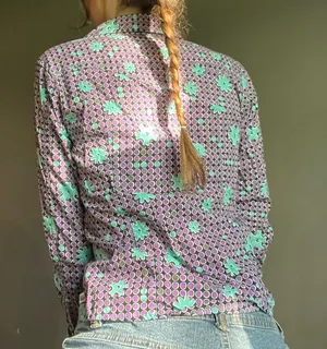 Cruel Girl floral button up thumbnail 4