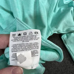 Nike‎ Running Dri-FIT Mint Green Heathered Cowl Neck Hoodie Thumbholes Womens M thumbnail 6