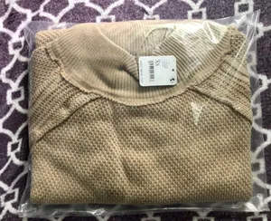 Free People She's A Keeper Winter Wheat Top Size XS NWT Reg $88. thumbnail 6