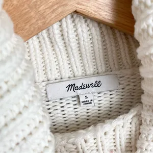 Madewell Cotton Striped Turtleneck Sweater *Flawed* thumbnail 7