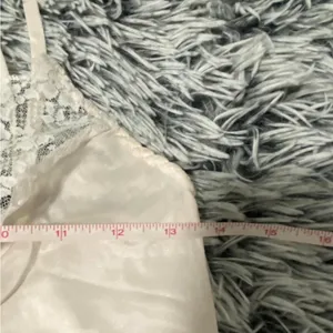 Elegant Cream Lace Slip Dress thumbnail 6