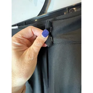 Trouser9 Pants Women Small Black Pleated‎ Baggy Tapered Leg Trousers Career NWT thumbnail 6
