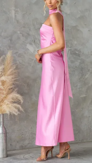 Peppermayo Pink maxi dress thumbnail 4