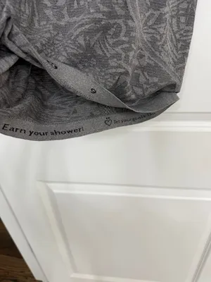 Lululemon Swiftly Tech Gray Patterned Racerback Tank Women’s Small thumbnail 4