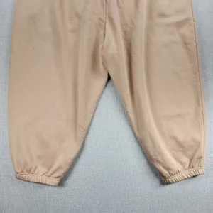 Nike Womens Sweatpants Size 4X Tan Phoenix Fleece Oversized Fit High Rise NEW thumbnail 4