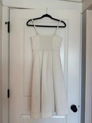 White Denim Dress Universal Threads thumbnail 3
