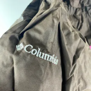 Columbia Jacket Womens Medium‎ Brown Pink White Full Zip Hooded Interchange Ski thumbnail 4