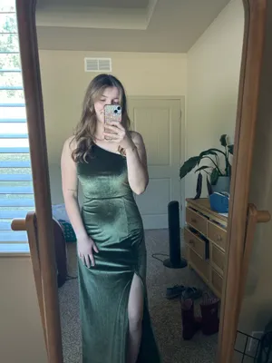 Baltic Born Maxi Dress Velvet Green thumbnail 2