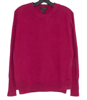 Tahari Sweater Cashmere‎ Preppy Quiet Luxury Old Money Minimalist Capsule Medium thumbnail 1