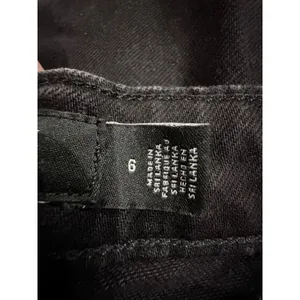 Lauren Ralph Lauren Belting High Rise Boot Cut Jeans Black Size 6 Equestrian thumbnail 9