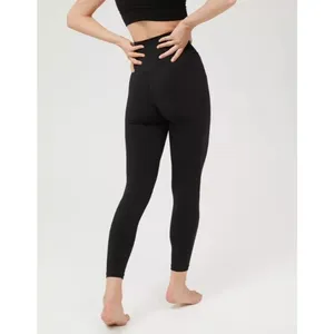 OFFLINE By Aerie Real Me High Waisted Crossover Legging Black Size XXS thumbnail 3