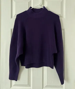 Merino-Blend Mock Neck Sweater thumbnail 5