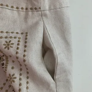 Anthropologie EUC Floreat Embroidered Embellished Pencil Skirt thumbnail 6