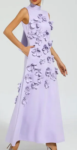 Catch all Purple Maxi Dress thumbnail 1