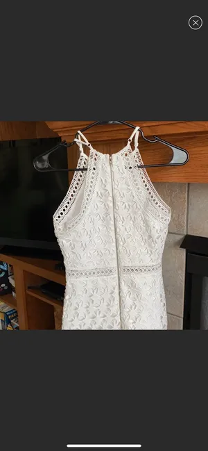 Lulus White  Lace Dress thumbnail 9