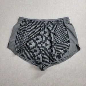 Nike Tempo Runway Lux Dri-FIT Women's M Black Gray Running Athletic Shorts thumbnail 2